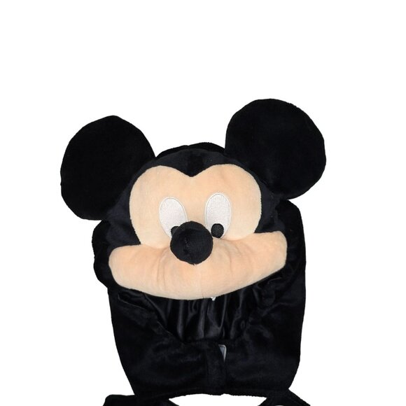 Disney Mickey Mouse Baby Costume 6-12M Hooded Romper With Gloves halloween - Picture 7 of 8